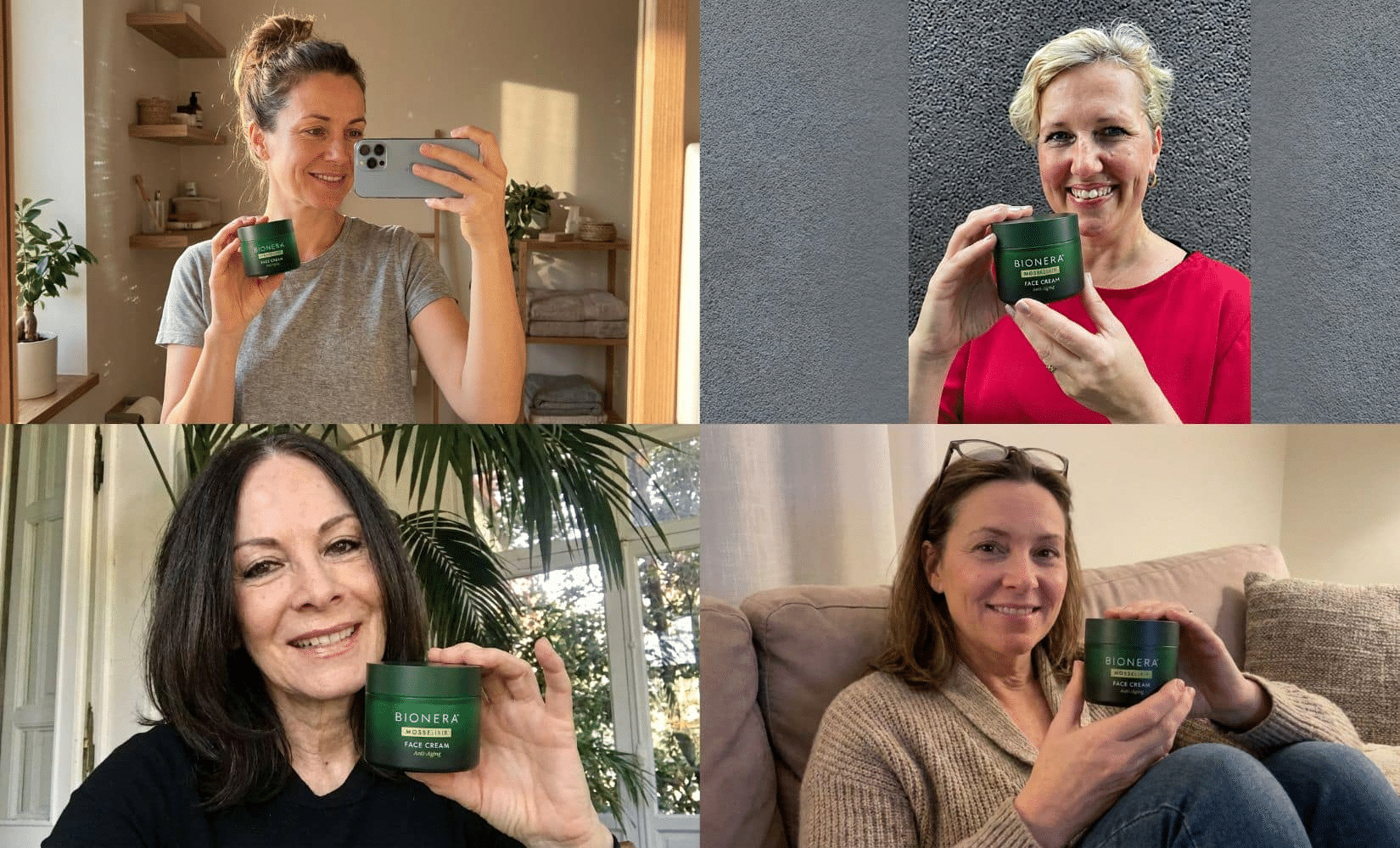 Kundinnen mit Bionera MossElixir Face Cream